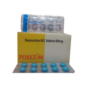 Generisk DAPOXETINE til salg i Danmark: Poxet 90 mg i online ED-piller shop t-art21.com