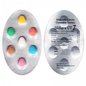 Generisk SILDENAFIL til salg i Danmark: Sildigra CT 7 i online ED-piller shop t-art21.com