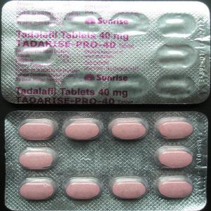 Generisk TADALAFIL til salg i Danmark: Tadarise Pro 40 mg i online ED-piller shop t-art21.com