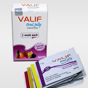 Generisk VARDENAFIL til salg i Danmark: Valif Oral Jelly 20 mg i online ED-piller shop t-art21.com
